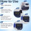 Handheld RFID Reader Writer 125kHz, ID Card Reader Writer Device for T5577 & EM4305 Chip, for Access Control 5