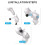 Club Attachment for Meta Quest 3/3S Controllers Left & Right VR  Handle Non-Slip Grip, Simulator Accessory 6