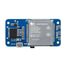 For Raspberry Pi 4G Expansion Board SIM7600G-H 4G HAT (B) LTE Cat-4 4G 3G 2G GNSS Positioning Global for RPi Zero W