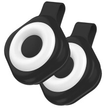 2Pack Rechargeable Nurse Night Light Clip - Magnetic Light Clip with Multiple Brightness & Color Modes