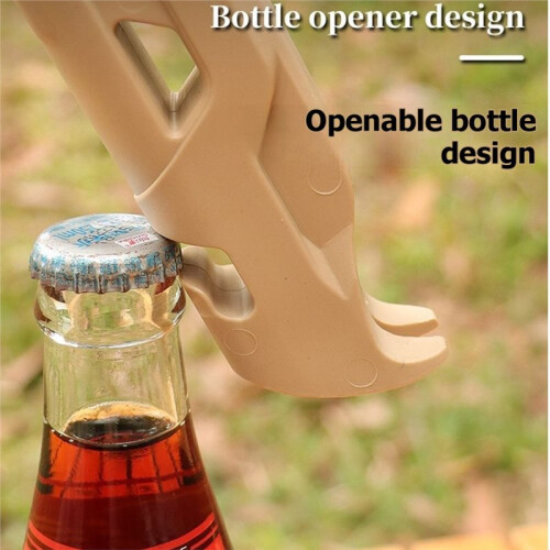 Multi Camping Hammer / Tent Peg Hammer Outdoor Camping Tent Tool -Ground Dinghammer, Pull & Open Bottle Feature 1