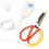 Temperature Scale Practical Electric Heating Tailor Scissors, Heated Fabric Cutting with Adjustable Heat US Plug 4
