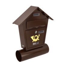 Cassetta postale Awtools CASSA POSTALE MARRONE 16 / 370x470x100mm