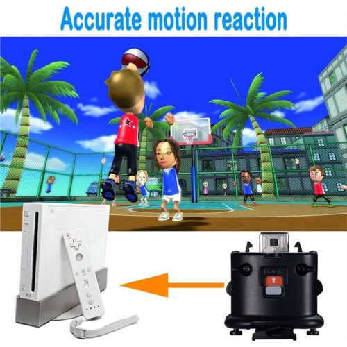 For  Motion  Accelerator Adapter, 2 Packs Upgraded Motion Attachment for  Remote Sensor Controller Black 1