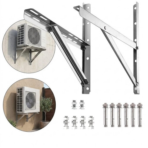 600LBS Steel  Split Wall Mount Bracket for Air Conditioner Condensing Units 1