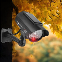 Nep CCTV-Camera, Weerbestendig, met Knipperend Rood LED-Lampje, CCTV-Beveiligingscamera voor Binnen- of Buitengebruik
