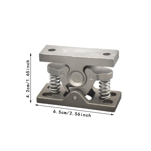 RV Door Catch Double Roller Heavy Duty Spring Loaded Door Catch for Travel Trailers and Vehicles 2
