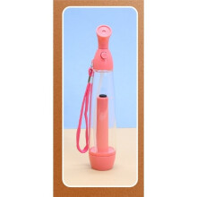 3-Teiliges Set Sommer-Kühl-Sprühflasche - Nachfüllbare Sprühflasche, Tragbare Sprühpumpe und Kunststoffspray für Reisen in Rosa