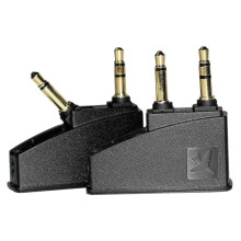 Adaptador de Auriculares QC15 para QC45, QC35 II, QC25, QC20, NC700, SoundLink y AE2 - Adaptador de 3.5mm con Baño de Oro