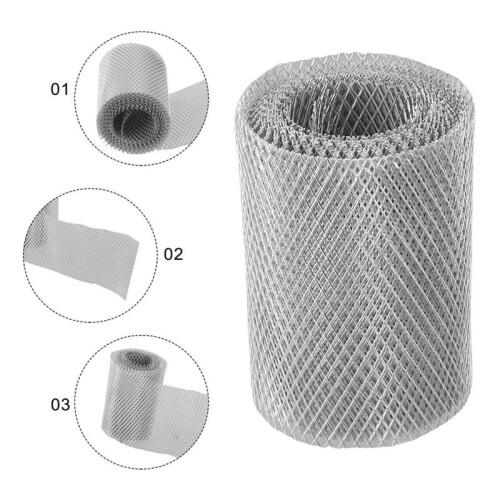 Aluminum Gutter Guard Mesh Screen 6M Protection System for 5 Inch Rain Gutters Leaf Filter Debris Blocker 1
