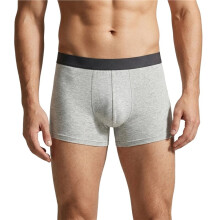 60S Hoogwaardige Naadloze Hygiënische Herenondergoed Trunks Lichtgrijs XXL