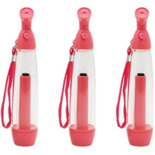 3pcs Summer Cooling Spray Bottle Set-Refillable Spray Bottle, Portable Spray Pump, and Plastic Spray for Travel