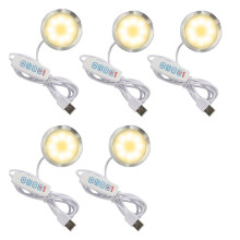 Zestaw Lamp LED 001 dla A1 /A1/X2D/P2S MH001, 3 Temperatury Barwowe, 5V USB Okrągłe Części Zamienne do DIY