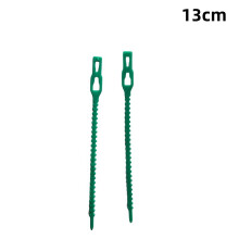 Adjustable Plant Ties, Serrated Flexible Garden Plastic Ties for Vines, Trees, Stems, Potted Growth Support. 17CM