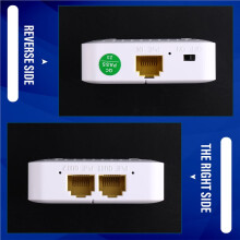 Extensor POE de 1 A 2 Portas 100/1000M Repetidor de para de Rede Gigabit IEEE802.3af/At Plug& para PoE NVR Câmera IP