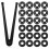 25 Pcs Angle Grinder Nut Angle Grinder Wrench Kit Universal Locknut Adjustable Spanner Flange Metal Lock Nut 1
