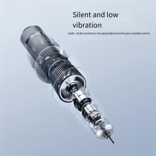 113Pcs Electric Rotary Tool Kit, 5-Speed Digital Display,Rechargeable Grinder for DIY Crafts,Engraving Cutting Polishing