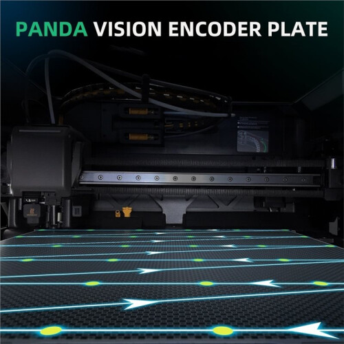 Panda Vision Encoder 50μm Precision Calibration Tool for  H2C H2D H2S 3D Printer Double Sided Cool Build Plate 2