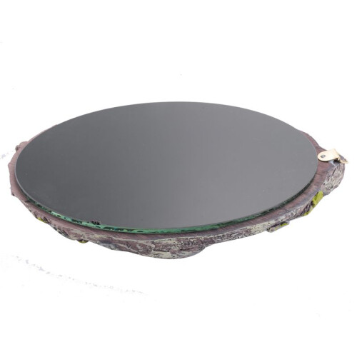 Triple Moon Goddess Wall Mirror Trinity Wall-Mounted Mirror with Five-Pointed Retro Hanging Mirror