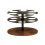 6 Slots Rotating Cup Organizer Wooden Storage Rack for 40oz Cup Accessories 1