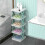 Multi-Layer Shoe Storage Rack, DIY Space-Saving Stackable Shoe Rack, Removable Storage Cabinet Shoe Rack 4