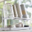 Bottle Drying Rack, Space-Saving Two-Tier Design for Bottles,Tray for Kitchen Sink Countertop Storage 2