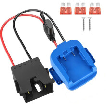 Power Wheels Adapter for Ride- Cars with Wire Connector for Kobalt 24V Li-Ion Battery, D