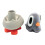 2pc 3D Printed Blob  with Magnetic Foot, Secret Note Compartment, Detachable Miniature Home Decor Statue 5