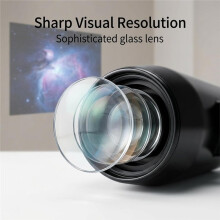 Plug And Sterrenprojector Licht, voor Nachtlampje (1,17 Schijven) Plug And , HD Glazen Lens, 360 Flexibele Nek