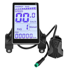 M5 Universelles E-Bike LCD-Display 5Pin Armaturenbrett mit USB UART für Elektrofahrrad 24V-60V Steuerpanel Ersatz