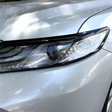 Reflektor Samochodowy Brwi Pokrywy Oczu Lampa CzołOwa Powieki Pokrywa Stcker Tapicerka dla  Camry LE XLE SE XSE 2018-2021 (Czarny)