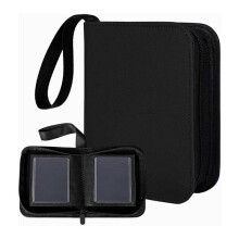 1 Raccoglitore A Tasche con 20 Pagine, Può Contenere Fino A 40 Carte, Raccoglitore Singolo con Caricamento Laterale per Carte da Baseball e Carte