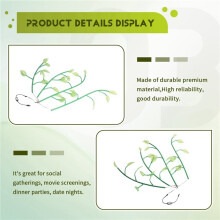 Magical Glowing Potted Plant Indoor Plant LED 3 Color-Changing Artificial Plants Bonsai Light Artificial (Without Pot)