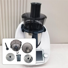 Electric Vegetable Cutter Accessories for TM5 TM6 Food Processor Container Kit Vegetable Slicer and Shredder