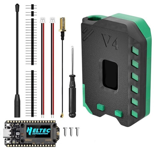Placa de Desenvolvimento Heltec WiFi LoRa 32 V4-R8 ESP32-S3R8 SX1262 LoRa Node com Tela OLED de 0,96 Polegadas, Compatível com WiFi BLE e Tecnologia