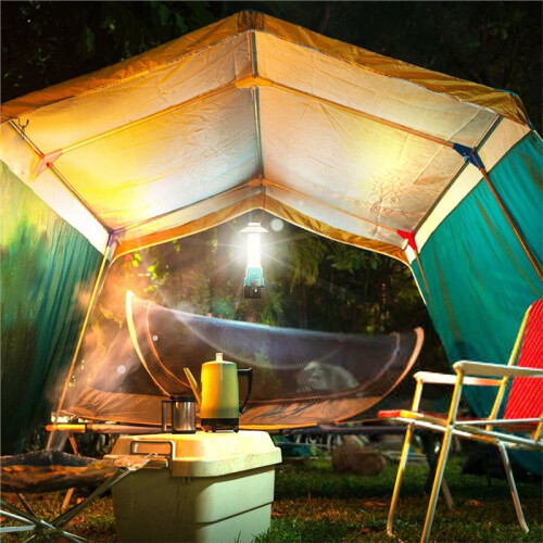 Lantern for  18V Battery, Portable Camping Light with USB/Type-C, Emergency Use (Battery Not Included) 2