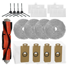 For Ultenic MC1 Vacuum Cleaner Replacement Parts Main Side Brush Hepa Filter Mop Cloth Dust Bag Accessories