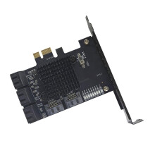 PCIe Naar 8 Poorten 3.0 Uitbreidingskaart PCI-E 1X Naar SATA3 Controllerkaart 6Gbps Adapter voor HDD SsD NAS Mining