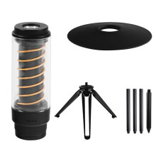 Waterproof Camping Light-Long Battery Life, Features A Stand and Ground Stake for Outdoor Camping Illumination