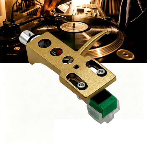 AT3600L Stylus+Turntable Headshell Kit Universal Phono Cartridge Mount for LP Vinyl Record Player B 2