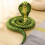 Stuffed Animal  Snake Plush Stuffed Python  Doll Prank Prop Animal Party Decoration Gift Yellow 2