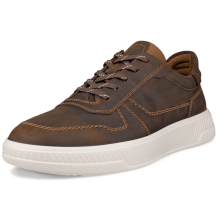 (8-8.5 UK (42EU), Camel/Coffee) ECCO Mens Move Suede Trainers