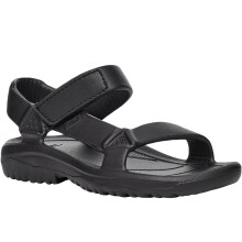 (7K UK, Black) Teva Kids Hurricane Drift Lightweight Hook & Loop Outdoor Walking Sandals