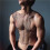 Men'S Rhinestone Fishnet Sleeveless Mesh Top Black M 6