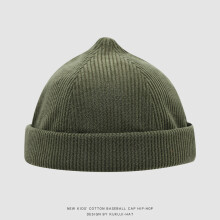 (Green)Unisex Children Hat With Pattern And Windproof Design For Fall Winter Season