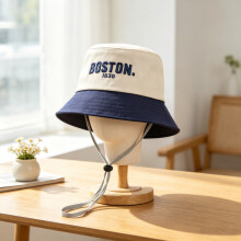 (Dark Blue)Casquette parasol enfant en bas âge avec motif lettre brodée protection enfants actifs