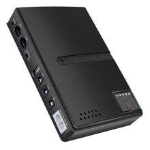 18W DC1018L UPS Fuente de Alimentación de Respaldo AC220-265V Salida 5/9/12V Cargador Ininterrumpido para Router Móvil Enchufe UE
