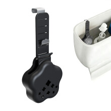 (Black Star)Toilet Tank Cleaner Tablet Holder With Metal Hook Suitable For Home Daily Use
