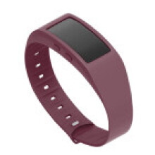 (Purple,L)Soft Rubber Replwatch Strap Solid Color Fashion Simple Daily Tpu Material