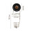 (Single Spiral )Suction Cup Bathroom Shelf With Movable Design For Razors Toothbrushes And 5